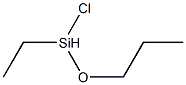 Chloro(propoxy)ethylsilane 구조식 이미지