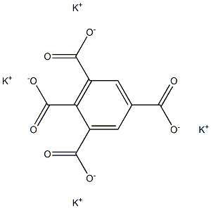 1,2,3,5-Benzenetetracarboxylic acid tetrapotassium salt Structure