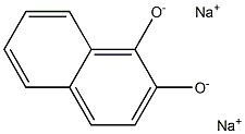 Disodium 1,2-naphthalenediolate Structure