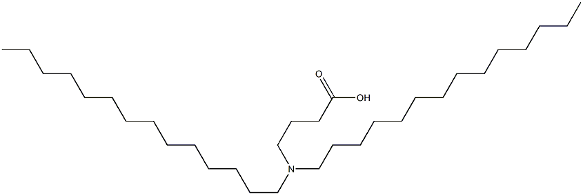 4-(Ditetradecylamino)butyric acid Structure