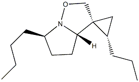 (3R,3aS,6R,2'S)-6-Butyl-2'-propyl-3a,4,5,6-tetrahydrospiro[pyrrolo[1,2-b]isoxazole-3(2H),1'-cyclopropane] Structure