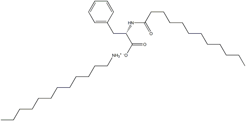 Lauroylphenylalanine laurylamine salt Structure