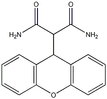 2-(9H-Xanthen-9-yl)malonamide 구조식 이미지