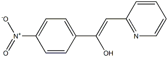(Z)-1-(4-Nitrophenyl)-2-(2-pyridinyl)ethene-1-ol Structure