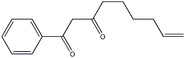1-Phenyl 8-nonene-1,3-dione Structure