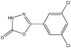 5-(3,5-Dichlorophenyl)-1,3,4-oxadiazol-2(3H)-one Structure