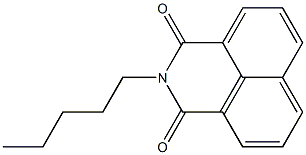 2-Pentyl-1H-benzo[de]isoquinoline-1,3(2H)-dione Structure