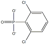 2,6-Dichlorophenylphosphonate Structure