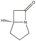 (5S)-1-Azabicyclo[3.2.0]heptan-7-one Structure