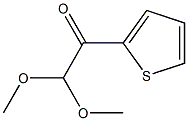 2-(Dimethoxyacetyl)thiophene Structure