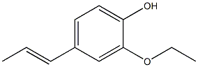 2-Ethoxy-4-(1-propenyl)phenol Structure