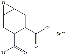 4,5-Epoxycyclohexane-1,2-dicarboxylic acid tin(II) salt Structure