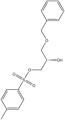 [S,(+)]-3-O-Benzyl-L-glycerol 1-(p-toluenesulfonate) 구조식 이미지