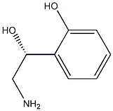 (1R)-2-Amino-1-(2-hydroxyphenyl)ethanol Structure