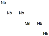 Manganese pentaniobium Structure