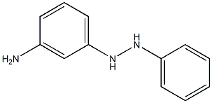 3-Aminohydrazobenzene Structure