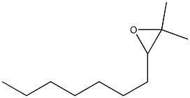 2,3-Epoxy-2-methyldecane 구조식 이미지