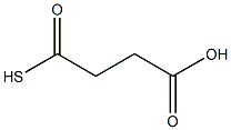 4-Mercapto-4-oxobutanoic acid 구조식 이미지