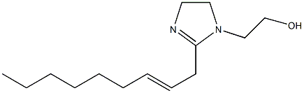 2-(2-Nonenyl)-2-imidazoline-1-ethanol Structure