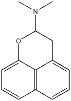 2,3-Dihydro-N,N-dimethylnaphtho[1,8-bc]pyran-2-amine 구조식 이미지