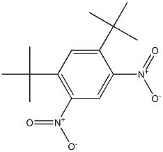 1,3-Di-tert-butyl-4,6-dinitrobenzene 구조식 이미지
