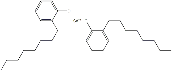 Cadmium bis(2-octylphenolate) 구조식 이미지
