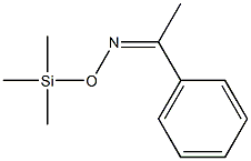 [(1-Phenylethylideneamino)oxy]trimethylsilane Structure