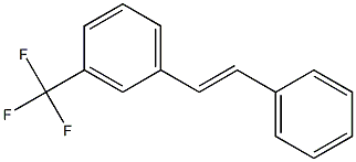 1-(2-Phenylethenyl)-3-(trifluoromethyl)benzene Structure