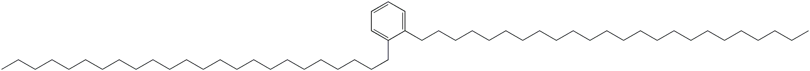 1,2-Ditetracosylbenzene 구조식 이미지