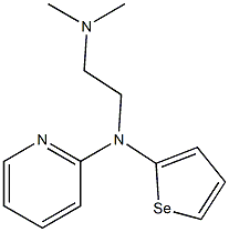 N,N-Dimethyl-N'-(2-pyridyl)-N'-(selenophen-2-yl)ethylenediamine 구조식 이미지