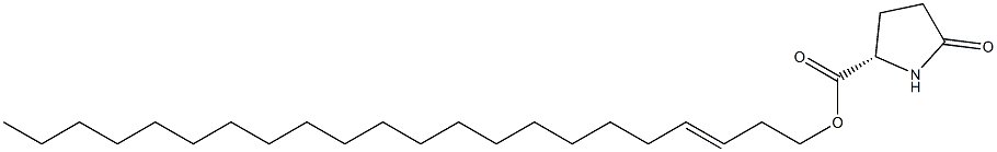 (S)-5-Oxopyrrolidine-2-carboxylic acid 3-docosenyl ester Structure