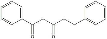 1,5-Diphenyl-1,3-pentanedione 구조식 이미지