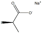 [R,(-)]-2-Iodopropionic acid sodium salt Structure