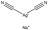Sodium dicyanoargentate(I) Structure
