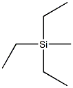 Triethylmethylsilane 구조식 이미지