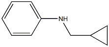 N-(Cyclopropylmethyl)benzenamine 구조식 이미지