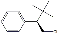 (+)-[(R)-1-(Chloromethyl)-2,2-dimethylpropyl]benzene 구조식 이미지