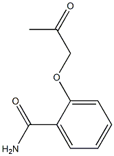 2-(2-Oxopropoxy)benzamide Structure