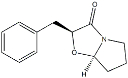 (2S,7aR)-2-Benzyl-5,6,7,7a-tetrahydropyrrolo[2,1-b]oxazol-3(2H)-one Structure