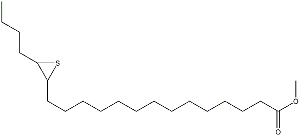 15,16-Epithioicosanoic acid methyl ester Structure
