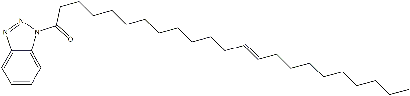 1-(1-Oxo-13-tricosenyl)-1H-benzotriazole 구조식 이미지