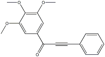 1-(3,4,5-Trimethoxyphenyl)-3-phenyl-2-propyn-1-one Structure