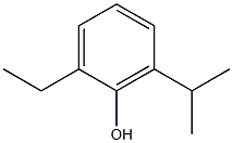 2-Ethyl-6-isopropylphenol 구조식 이미지