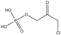Phosphoric acid dihydrogen 3-chloro-2-oxopropyl ester 구조식 이미지
