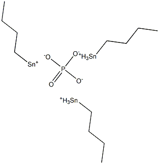 Phosphoric acid butyl=tin(II) salt 구조식 이미지