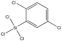 (2,5-Dichlorophenyl)trichlorosilane Structure