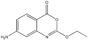 2-Ethoxy-7-amino-4H-3,1-benzoxazin-4-one Structure