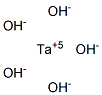 Tantalum(V)pentahydoxide 구조식 이미지