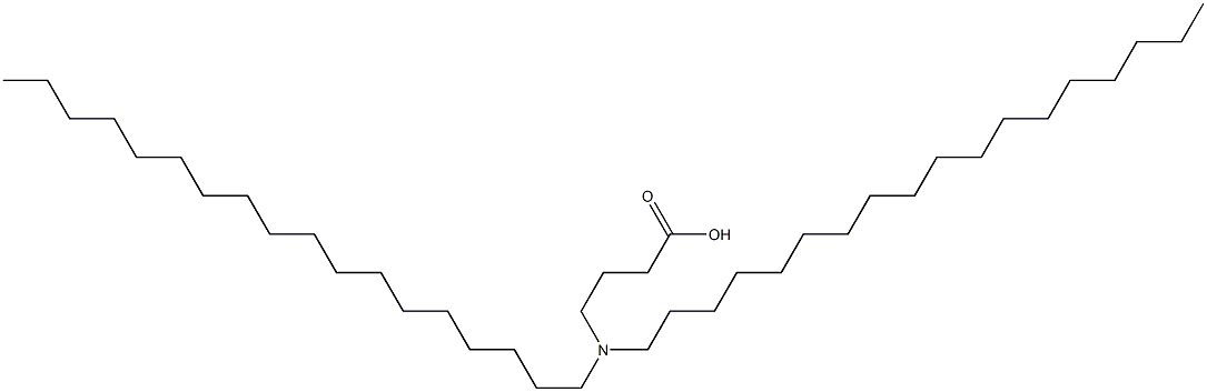 4-(Dioctadecylamino)butyric acid Structure