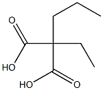 2-Ethyl-2-propylmalonic acid Structure